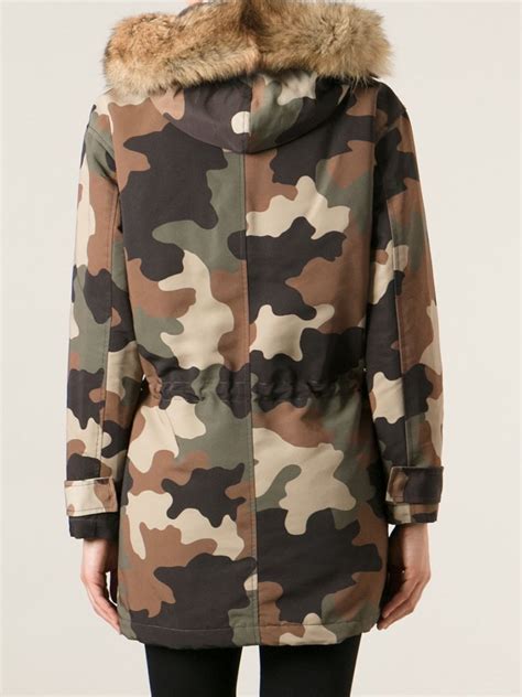 michael kors camo jacket womens|michael kors jacket women overcoat.